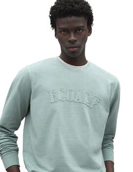 Ecoalf Koloaalf Sweatshirt Man Washed Green