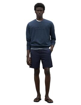 Ecoalf Koloaalf Sweatshirt Man Deep Navy