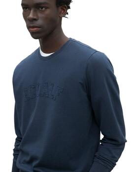 Ecoalf Koloaalf Sweatshirt Man Deep Navy