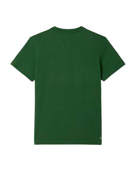 Lacoste Camiseta Tee-Shirts & Cols Roules Vert/Ver