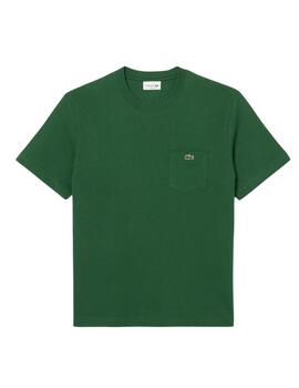 Lacoste Camiseta Tee-Shirts & Cols Roules Vert