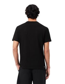 Lacoste Camiseta Tee-Shirts & Cols Roules Noir