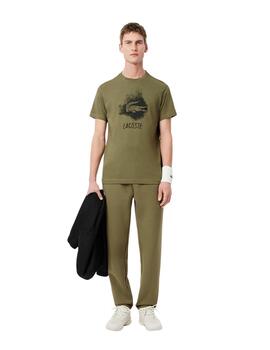 Lacoste Camiseta Tee-Shirts & Cols Roules Kaki