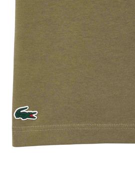 Lacoste Camiseta Tee-Shirts & Cols Roules Kaki