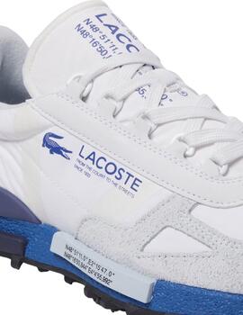 Lacoste Zapatillas Athleisure Sneakers Wht/Lt Blu