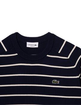 Lacoste Jersey Pulls Marine/Laponie