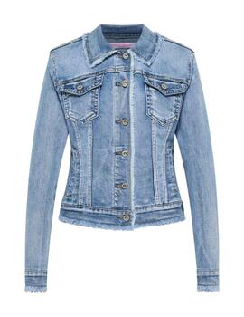 Frieda Denim Jacket Light Blue