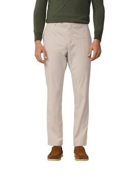 Hackett Trousers Linen Beige