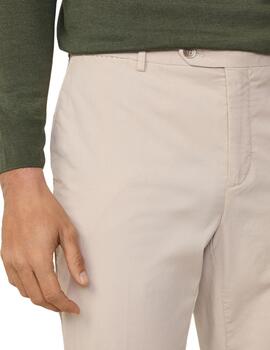 Hackett Trousers Linen Beige