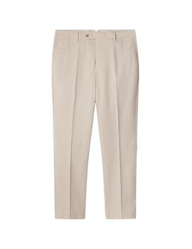 Hackett Trousers Linen Beige