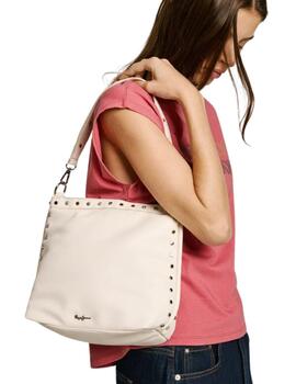 Pepe Jeans Bolso Cassidy Mai Milk Beige