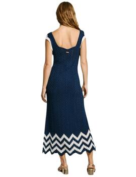 Pepe Jeans Vestido Ollie Dress Ocean Blue