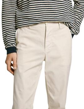 Pepe Jeans  Slim Chino Poplin Ivory White