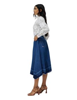 Salsa Falda True Lighttdenim Azul