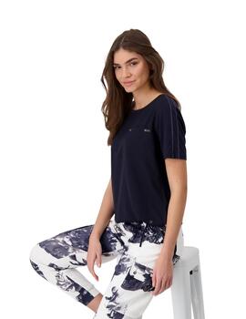 Monari Jersey Blouse Deep Ocean