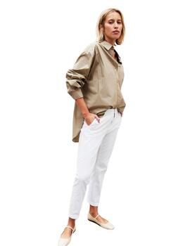 Mac Pantalones Chino White