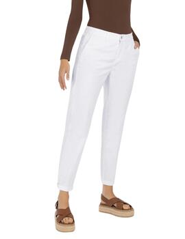 Mac Pantalones Chino White