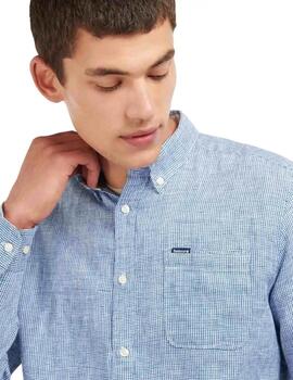 Barbour Barbour Linton Tailored Shirt / Navy