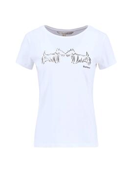 Barbour Barbour Highlands T-Shirt / Whit