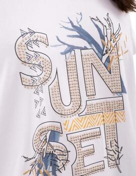 Anna Mora Camiseta Sunset