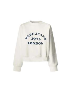 Pepe Jeans Sudadera Venus Mousse White