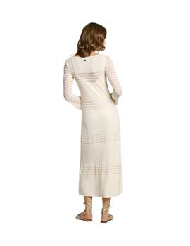 Pepe Jeans Vestido Paulina Mousse White