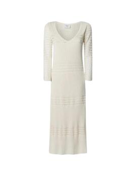 Pepe Jeans Vestido Paulina Mousse White