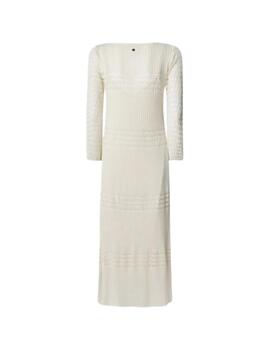 Pepe Jeans Vestido Paulina Mousse White