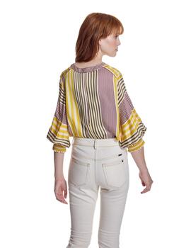 Alba Conde Blusa Multicolor