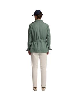 Silbon Parka Military Garment Dye Verde