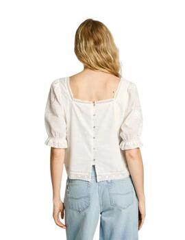 Pepe Jeans Camisa Everly Off White