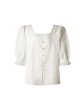 Pepe Jeans Camisa Everly Off White