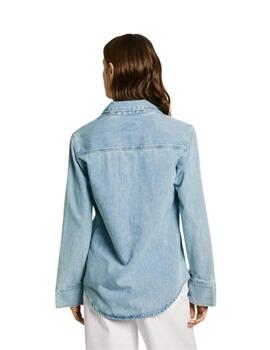 Pepe Jeans Camisa Belle Stud Denim