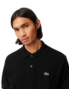 Lacoste Polo BORD-COTES MANCHES COURTES NOIR