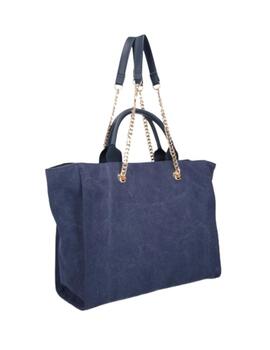 Liujo Shopping Bag Dress Blue