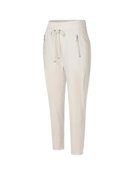 Mac Pantalones Easy Ivory