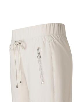 Mac Pantalones Easy Ivory