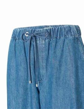 Mac Pantalones Wide Simply Blue Wash