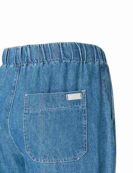 Mac Pantalones Wide Simply Blue Wash