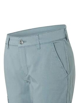 Mac Pantalones Rich Cargo Steel Blue Ppt