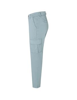 Mac Pantalones Rich Cargo Steel Blue Ppt