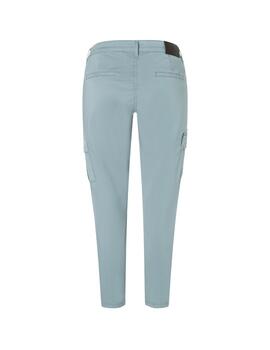 Mac Pantalones Rich Cargo Steel Blue Ppt