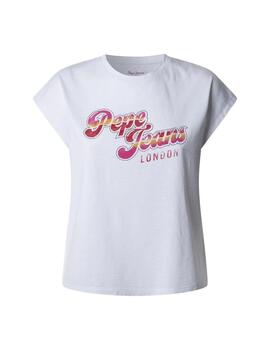 Pepe Jeans Camiseta Rosalie White