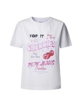 Pepe Jeans Camiseta Roxane White