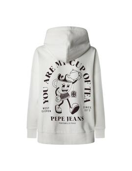 Pepe Jeans Sudadera Raylin Mousse White