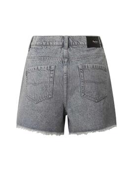 Pepe Jeans Pantalones A-Line Short Uhw Rachel Deni