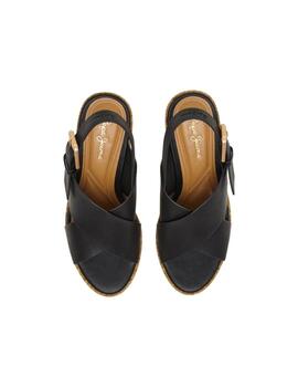 Pepe Jeans Sandalias Wayna Cross Black