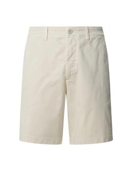 Pepe Jeans  Regular Chino Short Ivory White