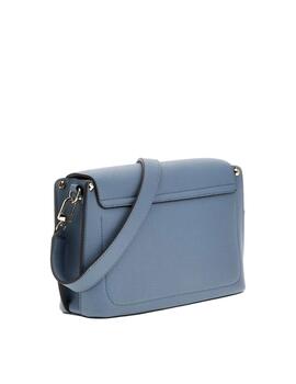 Guess Bolso Meridian Flap Crossbody Slate