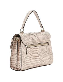 Guess Bolso Silvye Top Handle Flap Taupe